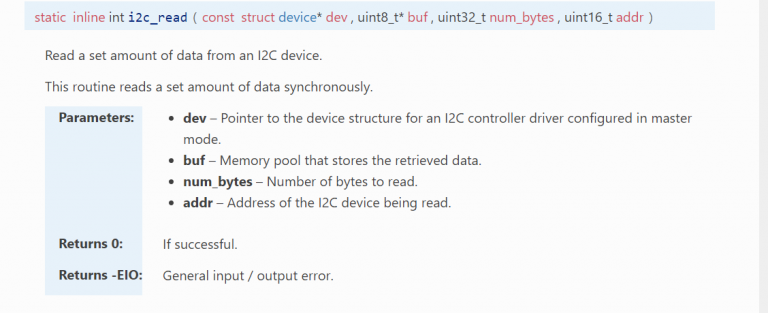 I2C Driver – Nordic Developer Academy
