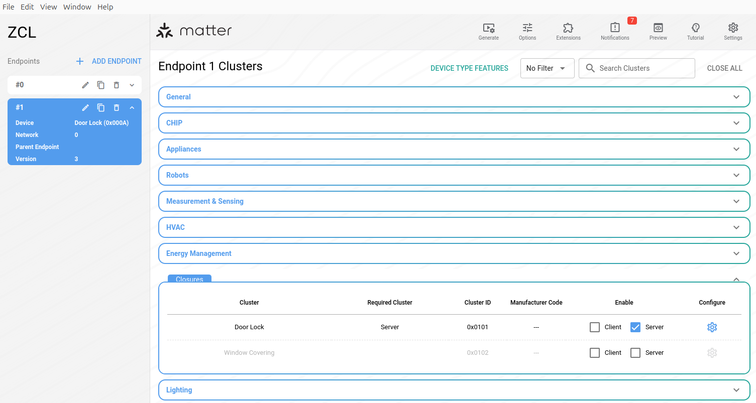 Controlling clusters in a Matter application - Nordic Developer Academy